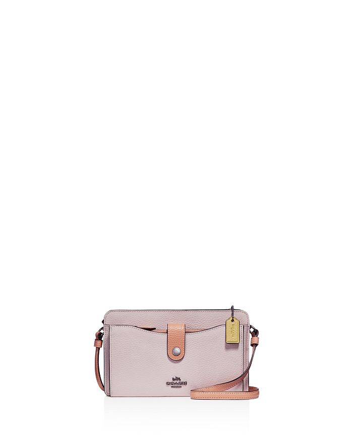 Coach pebble pop up crossbody store wallet