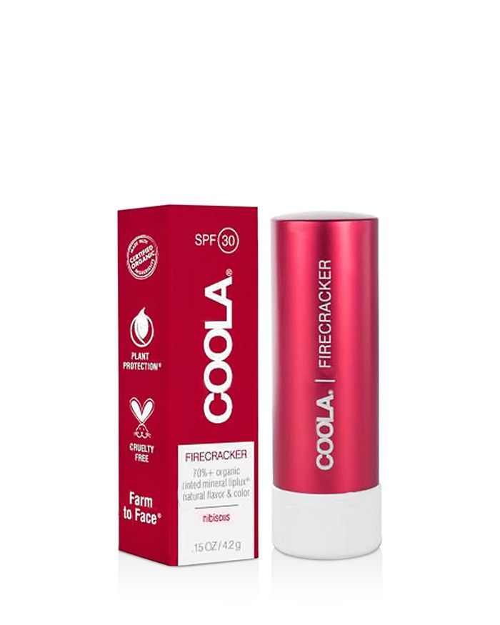 Coola Tinted Mineral Liplux Spf 30 In Firecracker