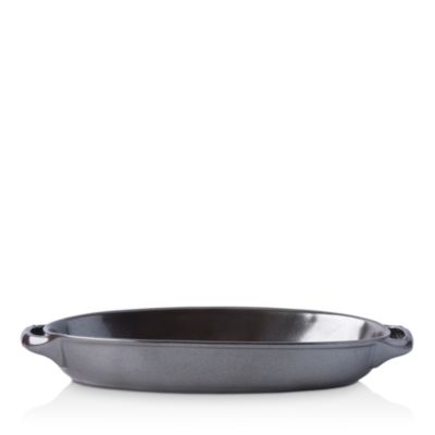 Juliska - Pewter Stoneware 15.5" Shallow Baker