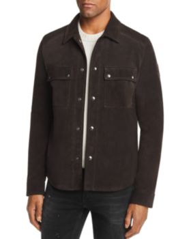Belstaff Belstaff Malyon Suede Shirt Jacket On Sale At Bloomingdale S For 746 25 Was 995 25 Off