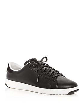 Cole Haan - Women's GrandSport Leather Lace Up Sneakers