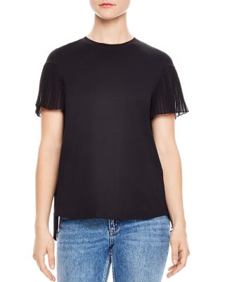 sheer back top
