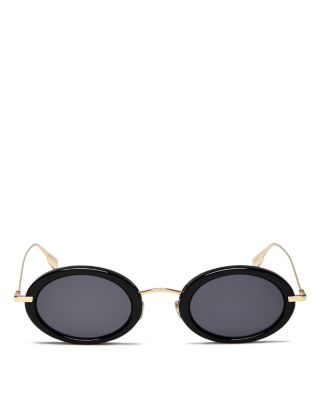 dior sunglasses black round