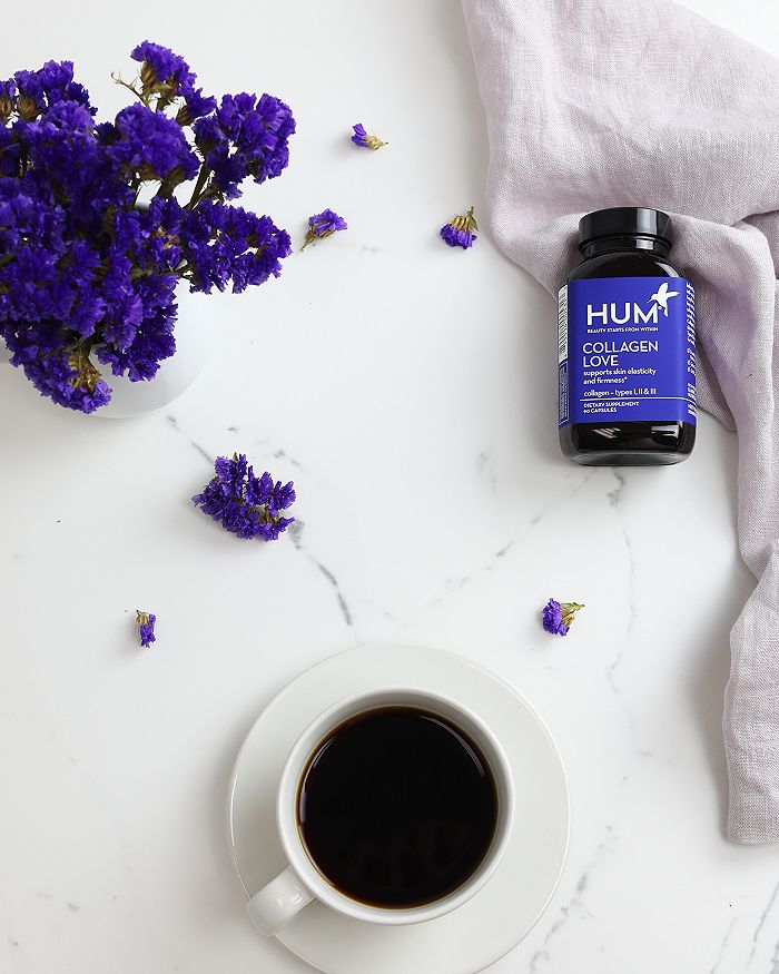 Shop Hum Nutrition Collagen Love - Skin Firming Supplement In Dark Blue