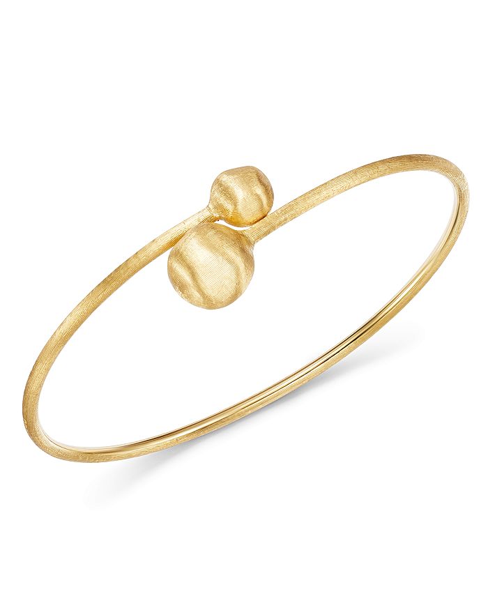 Marco Bicego 18K YELLOW GOLD AFRICA DOUBLE BOULE BANGLE