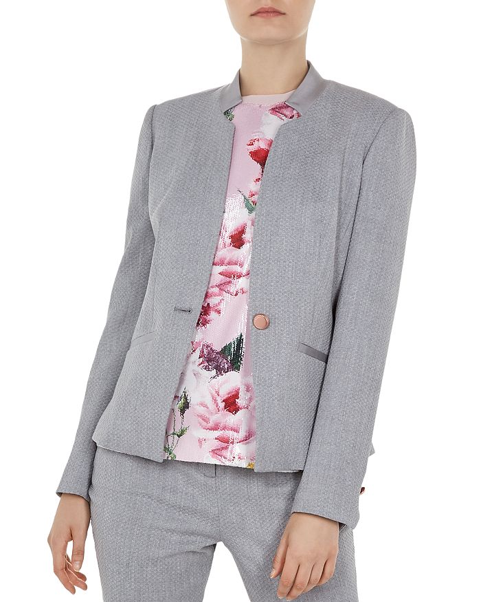 Ted Baker Daizi Textured Tailored Blazer Bloomingdale s