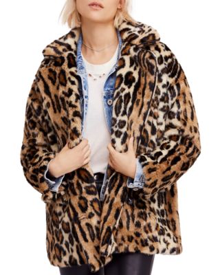 free people fur coat