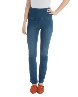 Plus Straight Leg Jeans in Black