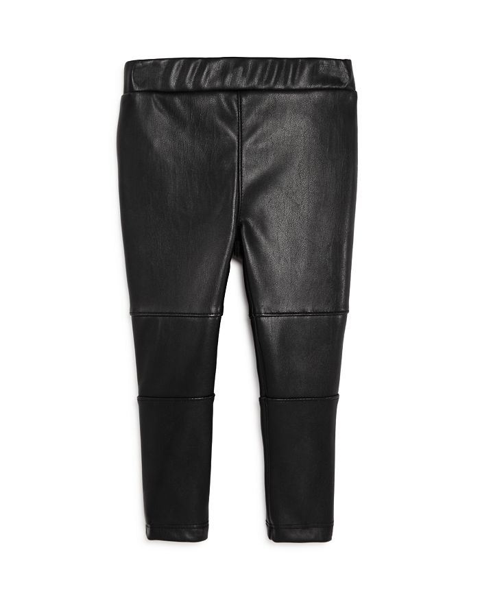 Baby girl faux leather leggings shop