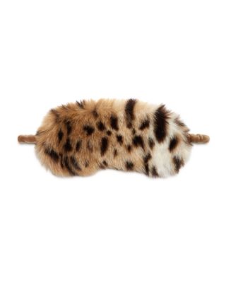 Hudson Park Collection - Faux Fur Eye Mask - 100% Exclusive