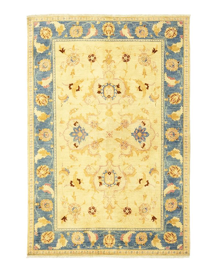 Bloomingdale's Solo Rugs Oushak Jaffa Hand-knotted Area Rug, 6'1 X 8'10 In Beige