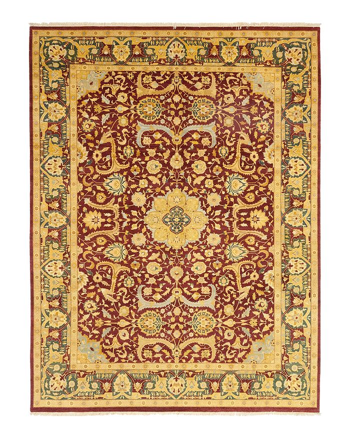 Bloomingdale's Solo Rugs Oushak Taunsa Hand-knotted Area Rug, 10'4 X 13'7 In Red