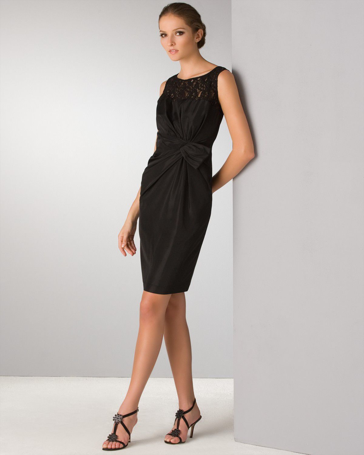 bloomingdales black gown