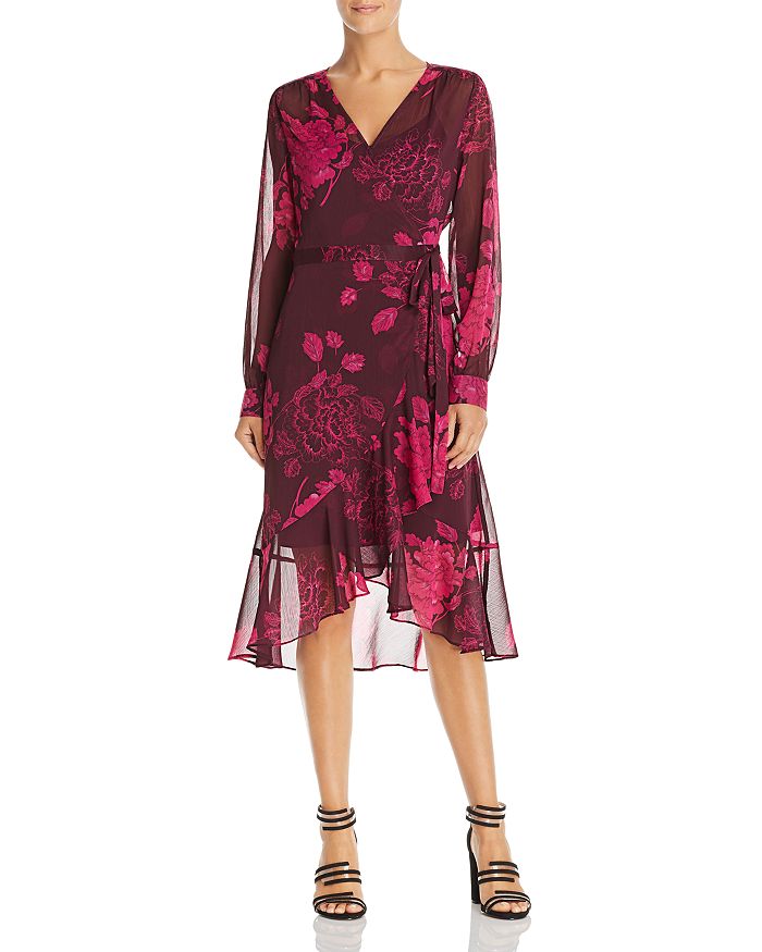 nanette Nanette Lepore Floral Wrap Dress | Bloomingdale's
