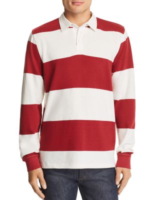 PACIFIC & PARK STRIPED RUGBY SHIRT - 100% EXCLUSIVE