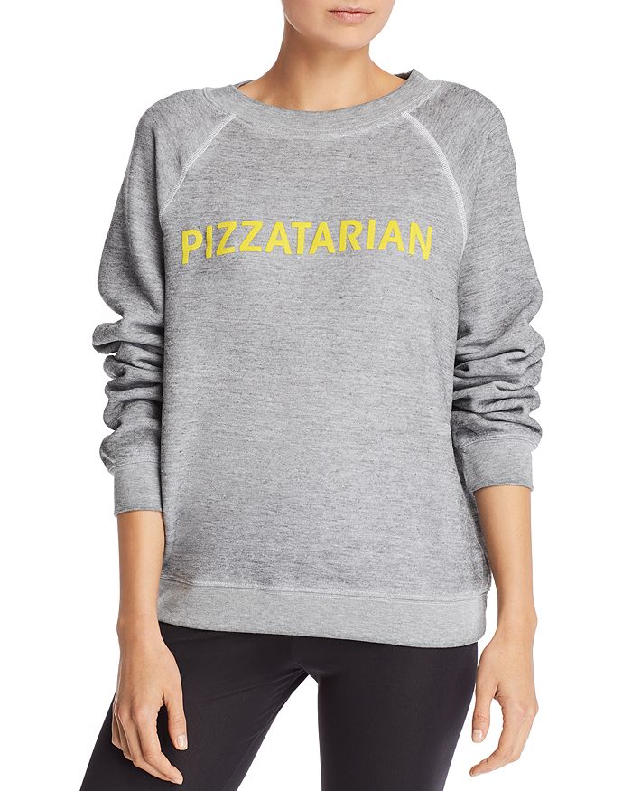 Pizzatarian sweatshirt on sale