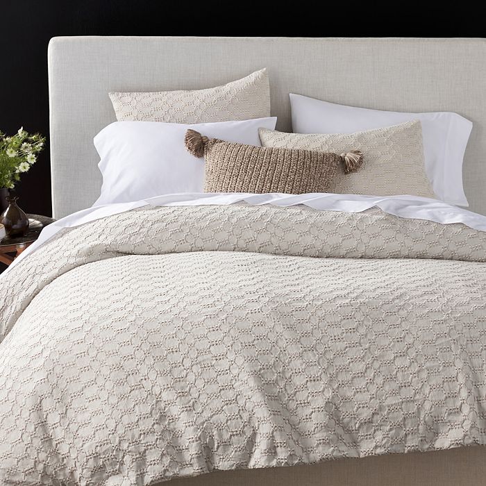 Coyuchi Organic Cotton Undyed Crystal Cove Duvet Cover Full Queen