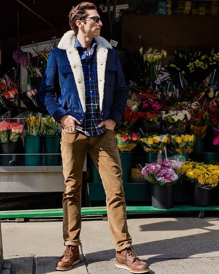 Sandro corduroy on sale trucker jacket
