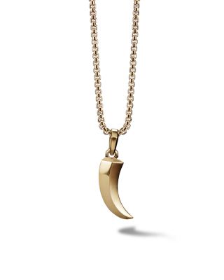 David Yurman Roman Claw Amulet in 18K 