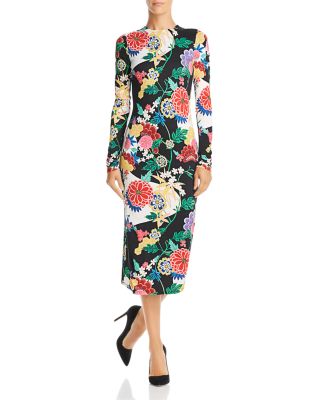 alice and olivia delora floral dress