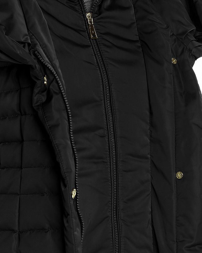 T tahari mia on sale fitted puffer coat