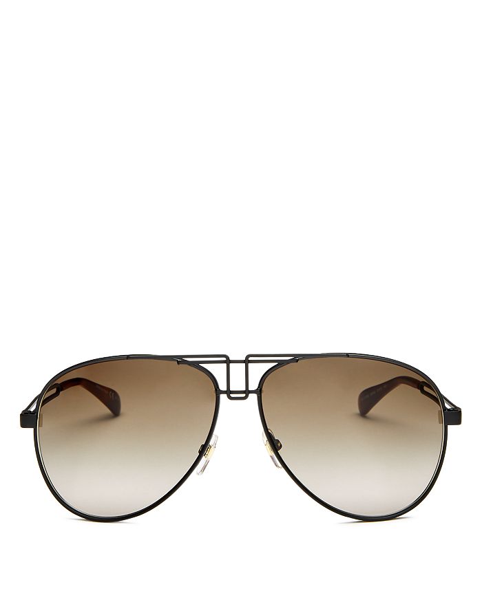 Givenchy Women's Brow Bar Aviator Sunglasses, 61mm | Bloomingdale's