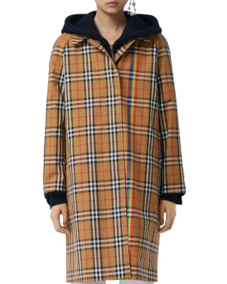 burberry pattern trench coat