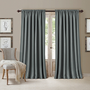 Elrene Home Fashions All Seasons Blackout Curtain Panel, 52 X 84 In Dusty Blue