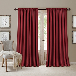 Elrene Home Fashions All Seasons Blackout Curtain Panel, 52 X 84 In Rouge