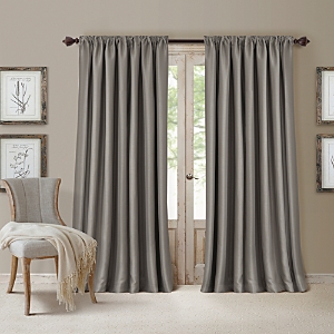 Elrene Home Fashions All Seasons Blackout Curtain Panel, 52 X 84 In Silver