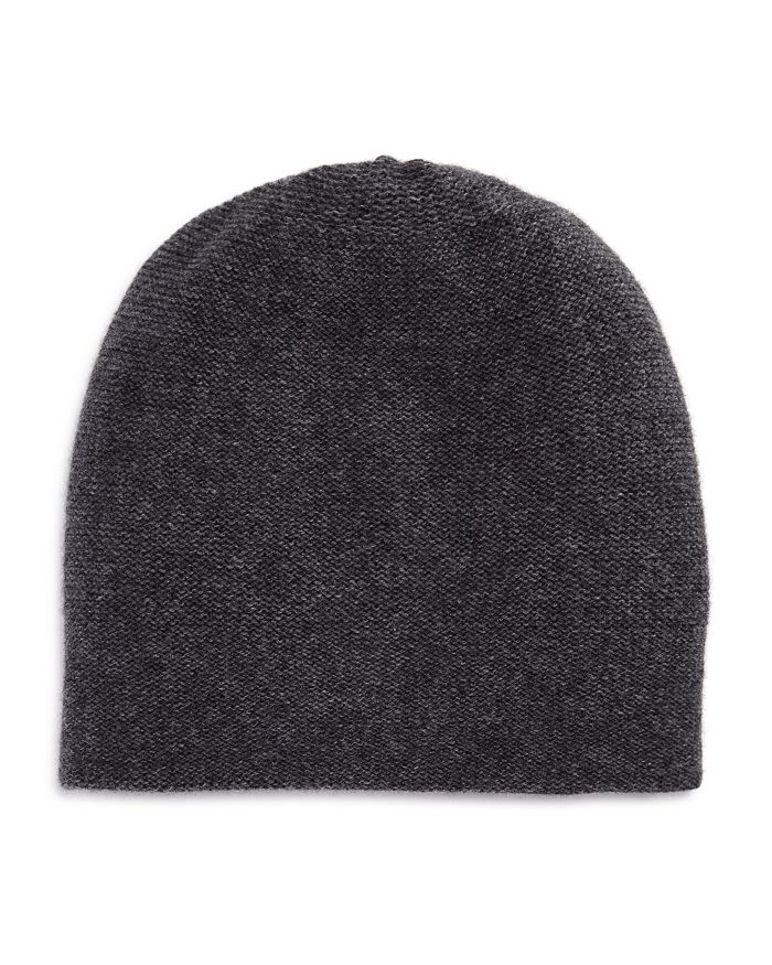 The Men's Store At Bloomingdale's The Men's Store Solid Knit Hat - 100% Exclusive In Gray