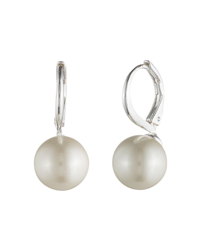 Ralph Lauren Lauren Simulated Pearl Drop Earrings | Bloomingdale's
