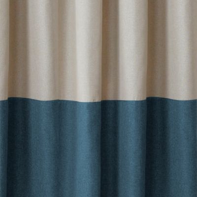 Braiden Color Block Blackout Curtain Panel, 52" x 95"