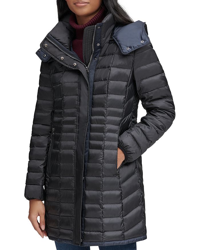 Marc new york marble on sale packable hooded puffer coat