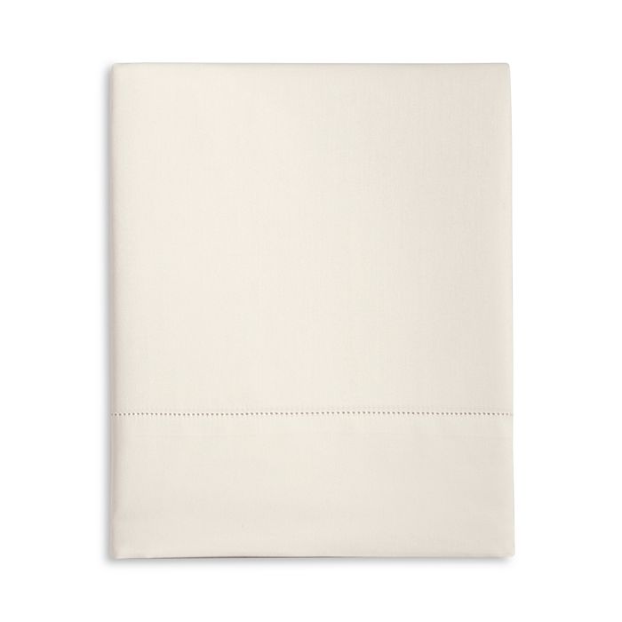 Hudson Park Collection 680tc Flat Sateen Sheet, King - 100% Exclusive In Vanilla Sky