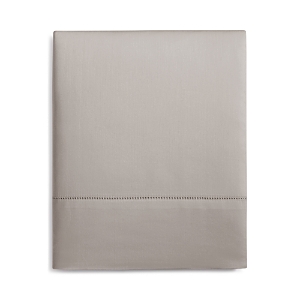 Hudson Park Collection 680tc Flat Sateen Sheet, Twin - 100% Exclusive In Pewter