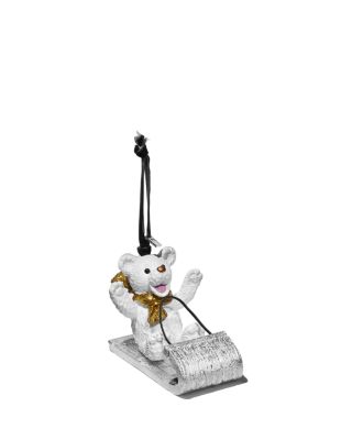 Michael Aram - Sledding Teddy Ornament