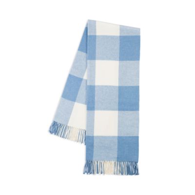 Buffalo Check Cotton Blend Throw