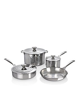 Le Creuset - Stainless Steel 7-Piece Cookware Set