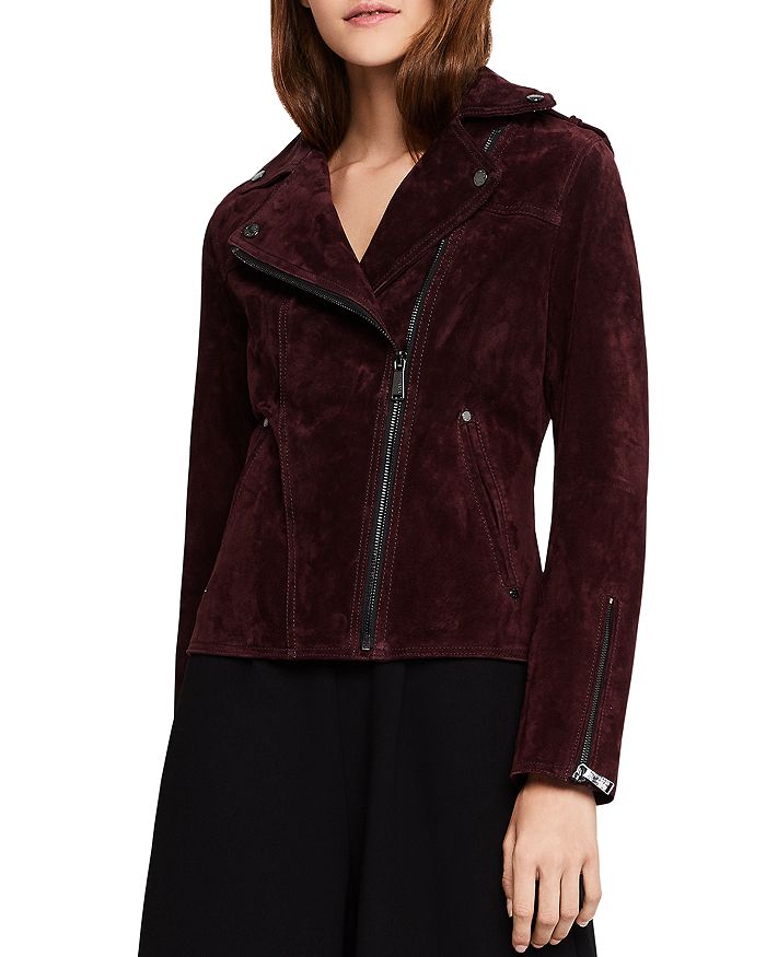 Bcbgeneration suede new arrivals moto jacket