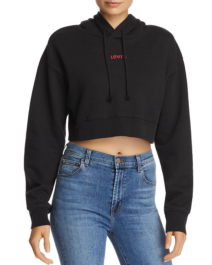 Cropped on sale levi hoodie