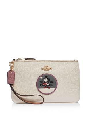 disney x coach wristlet