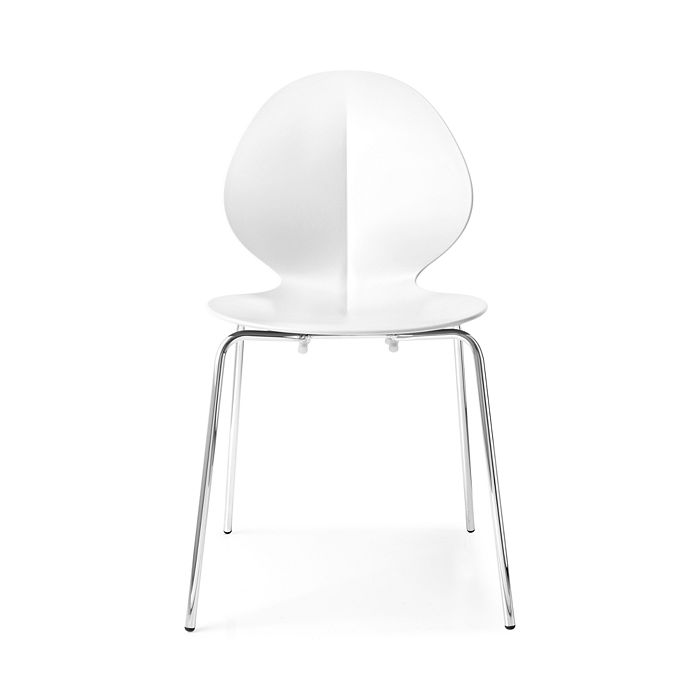 Shop Calligaris Basil Side Chair In White