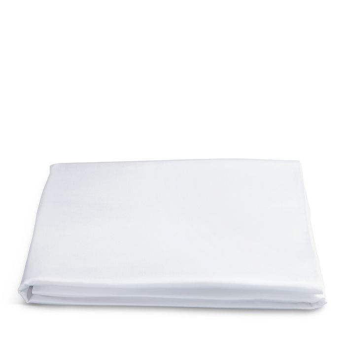 Matouk Talita Flat Sheet, Full/queen In White
