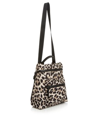 Kate Spade Black and White Animal Print MINI Backpack Kate Spade New York Chelsea Spotted Leopard Medium Backpack  main image 4