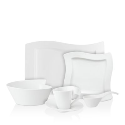 New Wave Rectangular Tea Saucer