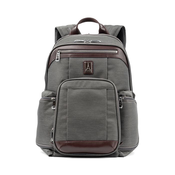 Shop Travelpro Platinum Elite Business Backpack In Vintage Grey