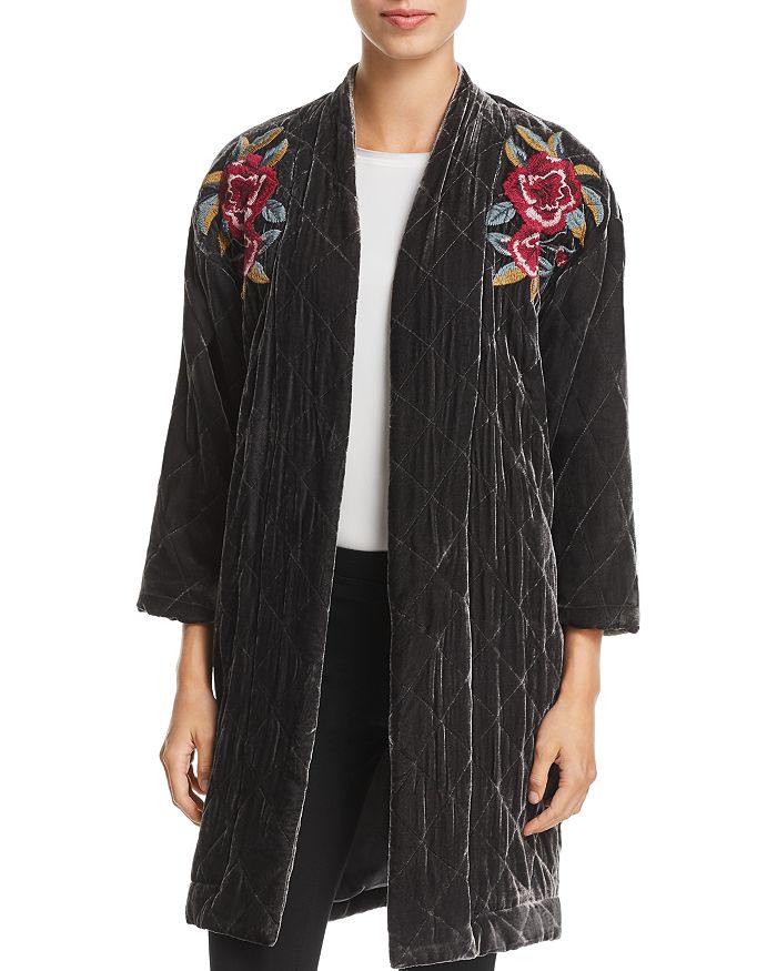 Johnny was shop velvet jacket