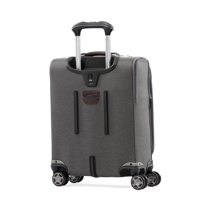 Shop Travelpro Platinum Elite International Expandable Carry On Spinner In Vintage Grey
