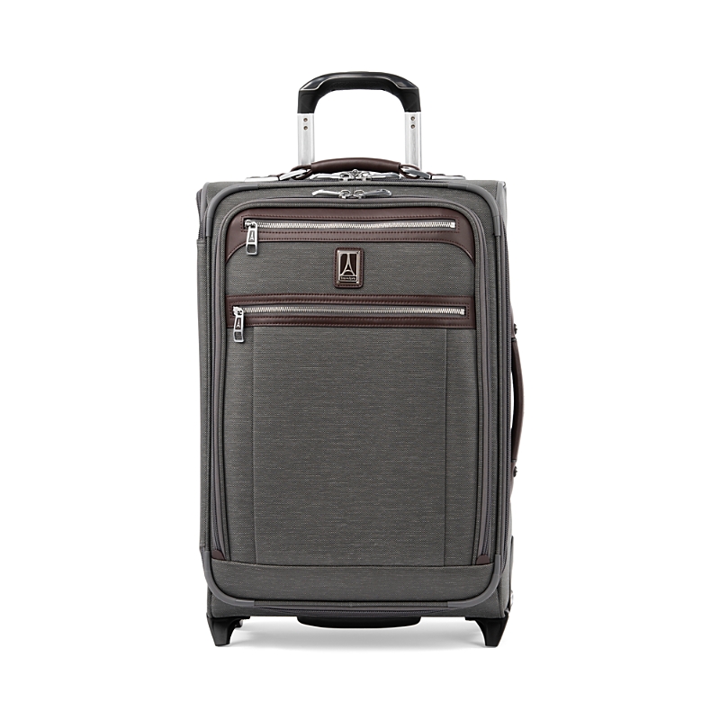 Travelpro Platinum Elite 22 Expandable Carry On Rollaboard In Vintage Grey